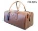 Мужская багажная сумка Prada Milano кожаная сумка