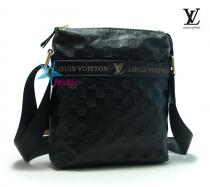Кожаная мужская сумка через плечо Louis Vuitton LV1010-5BK