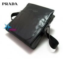 Черная мужская сумка через плечо Prada 8917-4BK