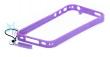 Чехол от царапин для iPhone 4 Violet Slider Case iPhone 4 latera