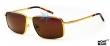 Мужские солнцезащитные очки Mont Blanc MB139S/28N золотого цвета